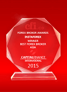 Capital Finance International - Най-добрият брокер в Азия 2015